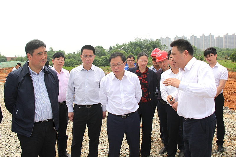 陳文浩視察天卓塑膠工地1 陳文浩視察天卓塑膠工地1