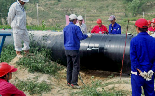 3pe防腐螺旋鋼管連接 3pe防腐螺旋鋼管連接