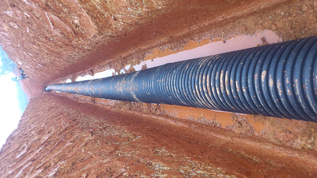 望城經(jīng)濟(jì)開發(fā)區(qū)沿河路使用天卓HDPE壓力排水管 望城經(jīng)濟(jì)開發(fā)區(qū)沿河路使用天卓HDPE壓力排水管