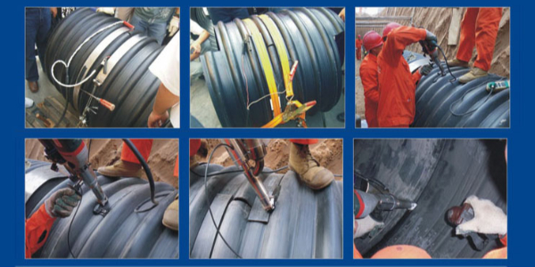 鋼帶增強(qiáng)螺旋波紋管連接方法有哪些？鋼帶管怎么接？